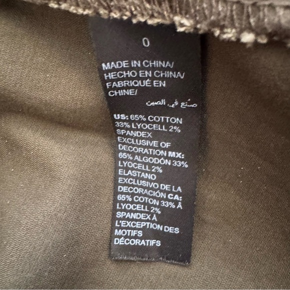 White House Black Market - Green Utility Jacket - Size 0 - Picture 7 of 8